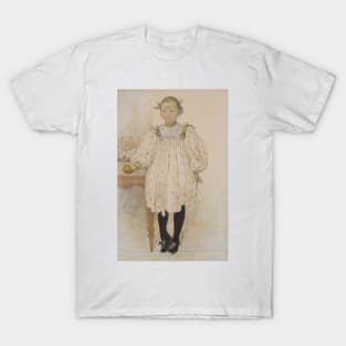 Martha Winslow as a Girl by Carl Larsson T-Shirt